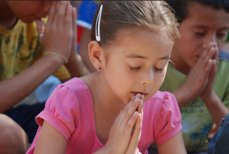 Teaching our Children to Pray by Zan Tyler
